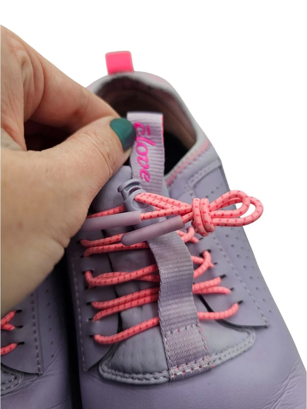 Clove Shoes Womens 10 Classic Nursing Shoes Sneakers Lavender Comfort Walking